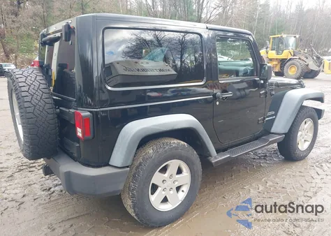 2011 Jeep Wrangler Sport из США, поврежденный, VIN 1J4AA2D18BL512150